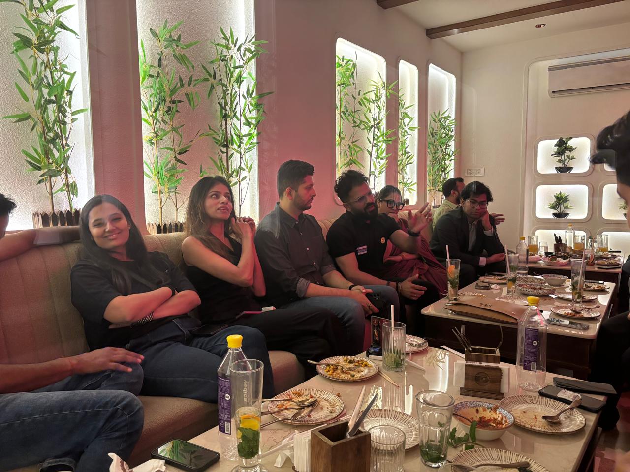 Founders dinner conversation
